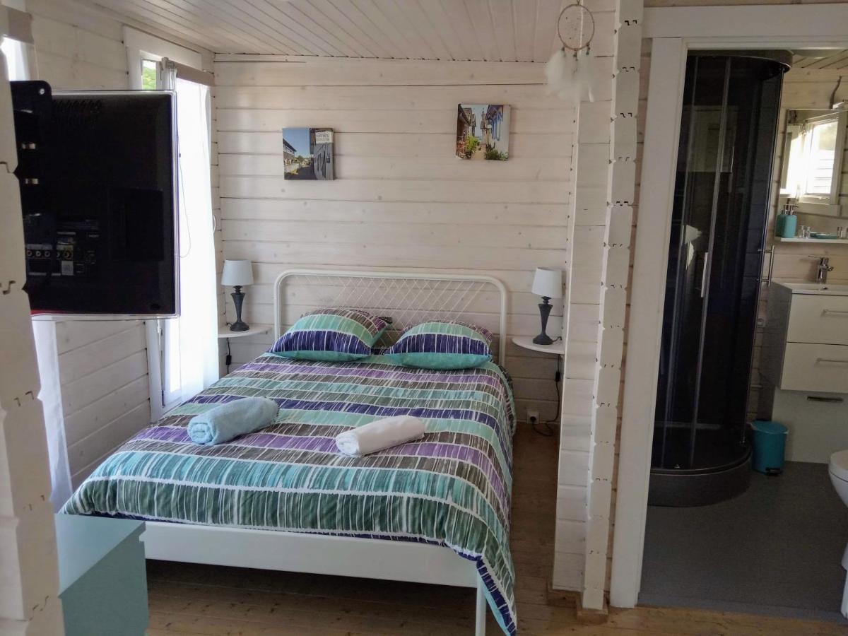 Agreable Petit Chalet Camarsac Buitenkant foto